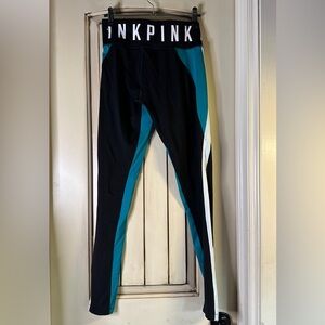 Pink Victoria secret blue leggings